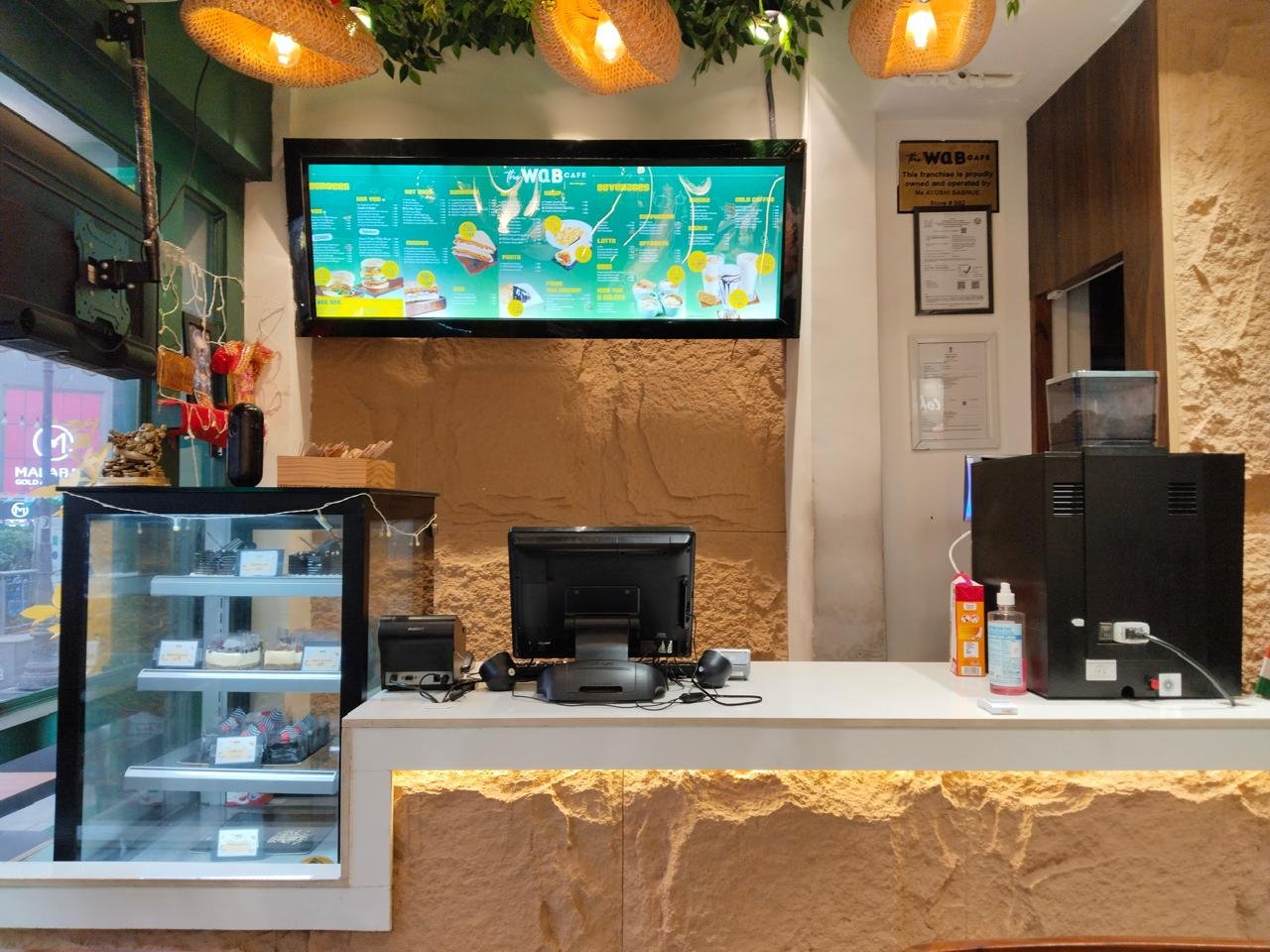 WaB Cafe Noida Interior